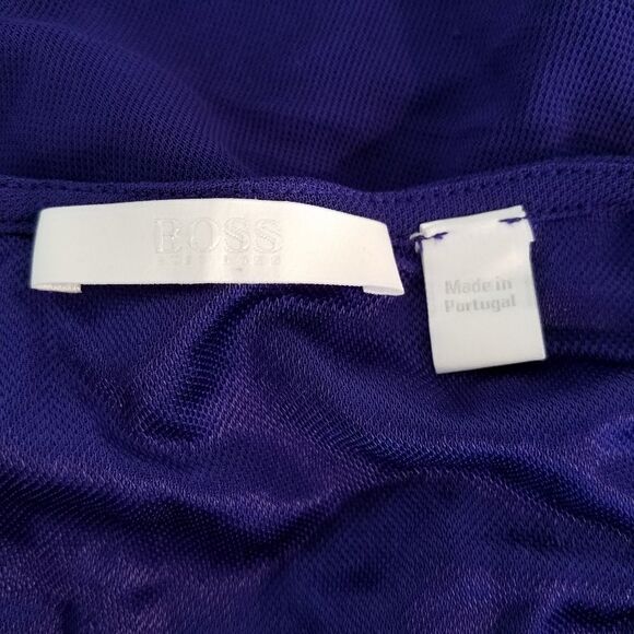 BOSS Epina Purple Top sz Small. - Picture 7 of 7